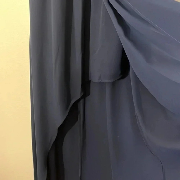 Show Me Your MuMu | Kendall maxi dress Rich Navy Women’s size S sleeveless slit - Picture 4 of 10